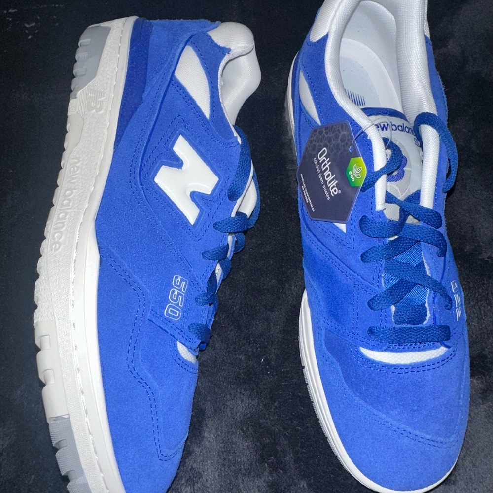 New Balance 550 Suede Royal Blue Men’s Size 12 BRAND NEW PERFECT CONDITION